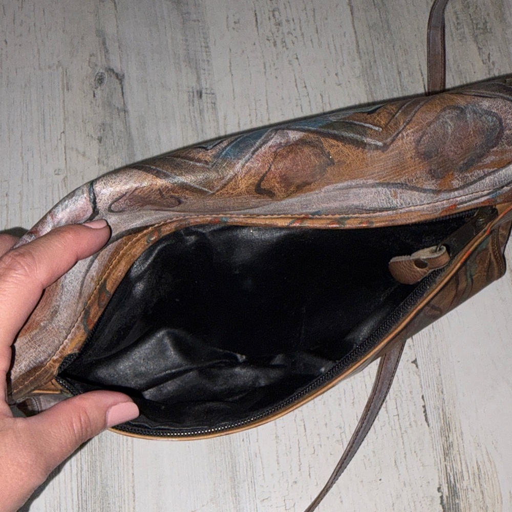 Jane Yoo Vintage Hand Painted Purse - Picture 9 of 16